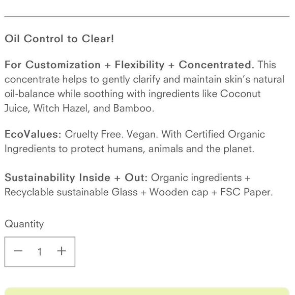 $15 🌙 Juice Beauty Organic Clarifying Toning Cocktail Concentrate 🆕 FULL SZ - Picture 5 of 6